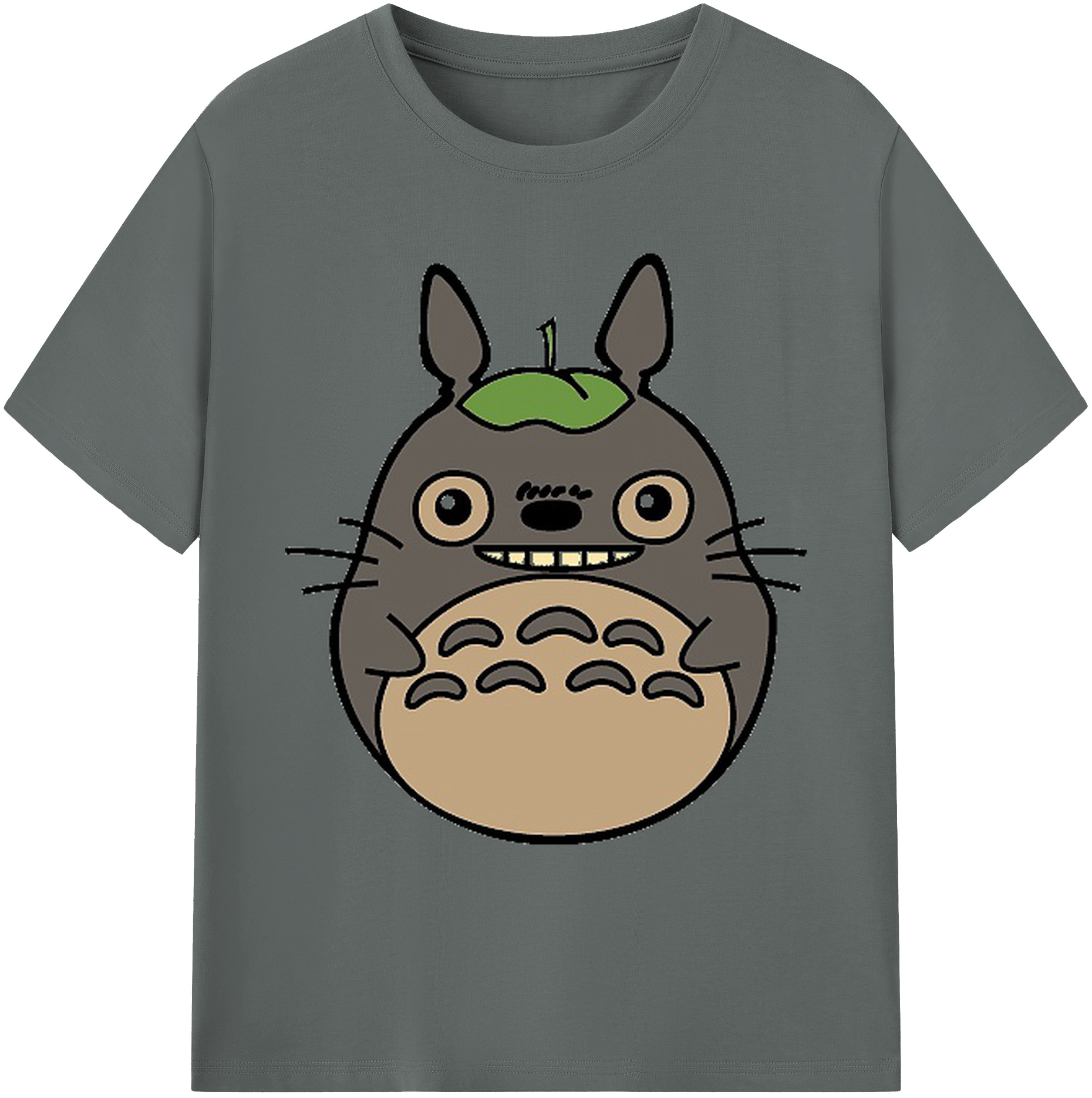 （画像用） となりのトトロ 草壁メイ 草壁サツキ My Neighbor Totoro Satsuki Kusakabe Mei Kusakabe 綿100％ メンズ半袖Tシャツ｜肌触りやわらか＆通気性
